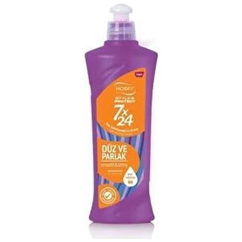 Hobby 7/24 Düz ve Parlak Şekillendirici Pro-Vitamin B5 İçeren 250 ml Saç Bakım Kremi