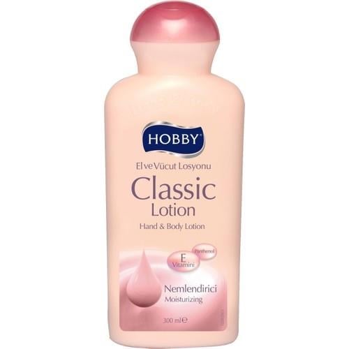 Hobby Classic El ve Vücut Losyonu 300 ml E Vitamini ve Panthenol İçerir