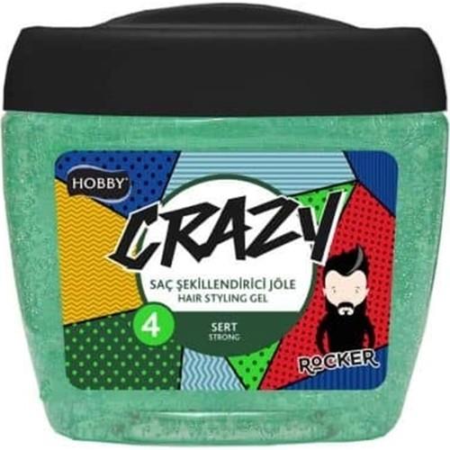 Hobby Crazy Sert Saç Şekillendirici Jöle 700 ml Güçlü Tutuş ve Uzun Süreli Etki