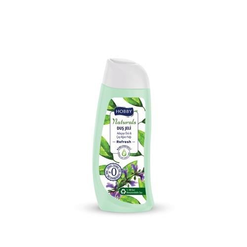 Hobby Duş Jeli Adaçayı ve Çay Ağacı Yağı Ferahlatıcı Etki 500 ml Doğal İçeriklerle
