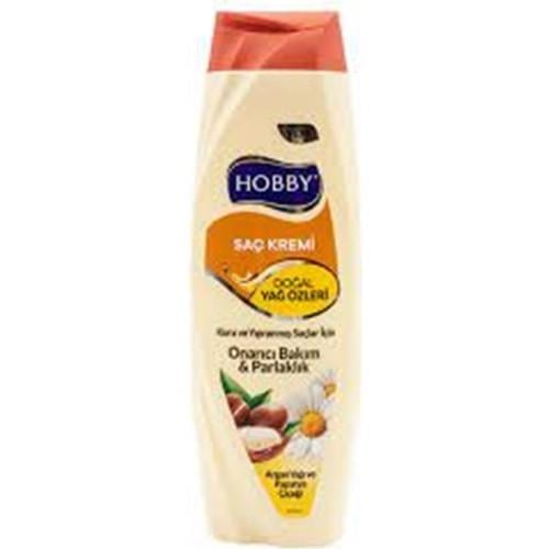 Hobby Saç Kremi Argan Yağı Papatya Çiçeği 600 Ml