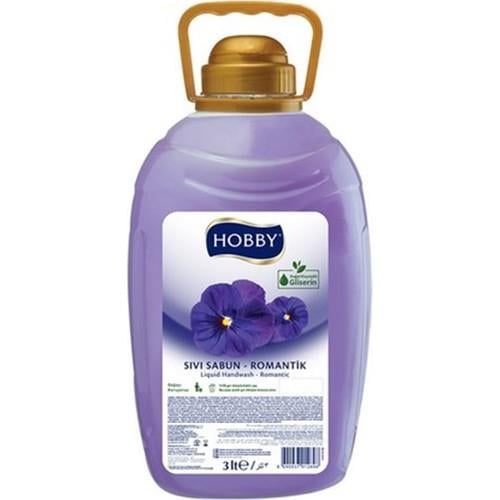 Hobby Sıvı Sabun Romantik Gül Kokulu 3000 ml Glycerin İçeren Yumuşak Formül