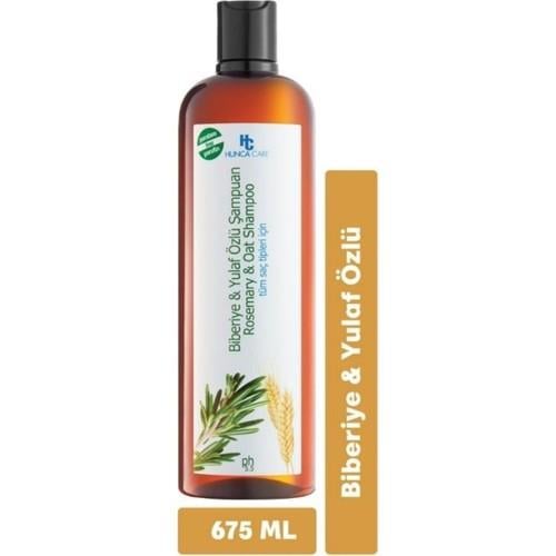 Hunca Care Biberiye Yulaf Özlü Şampuan Arındırıcı Etkiyle 675 ml Normal Saçlar İçin