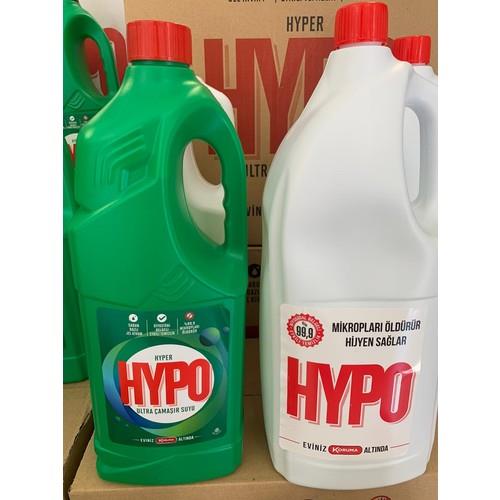 Hypo Temizlik Seti  Çamasır Suyu 4 lt + Hypo Dağ Esintisi 3 lt