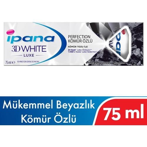 Ipana 3dwhite Luxe Charcoal Diş Macunu 75 ml