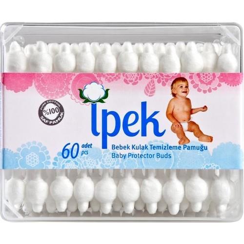 İpek Bebek Kulak Temizleme Çubuğu 60'lı