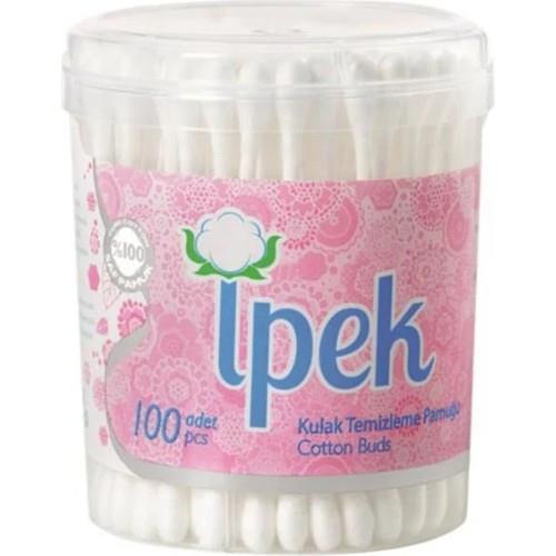 İpek Kulak Temizleme Çubuğu 100 Adet Doğal Yumuşak Yapılı Hassas Temizlik İçin