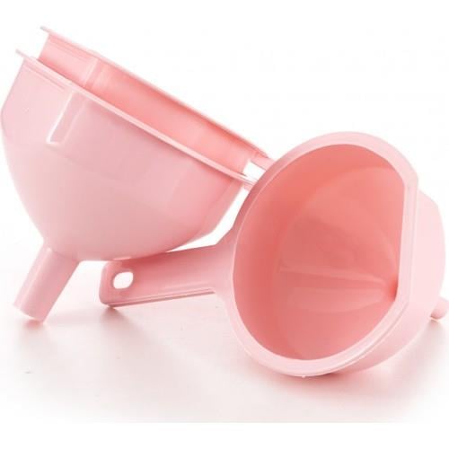 Işıklar Plastik 3 Lü Huni Set Pembe