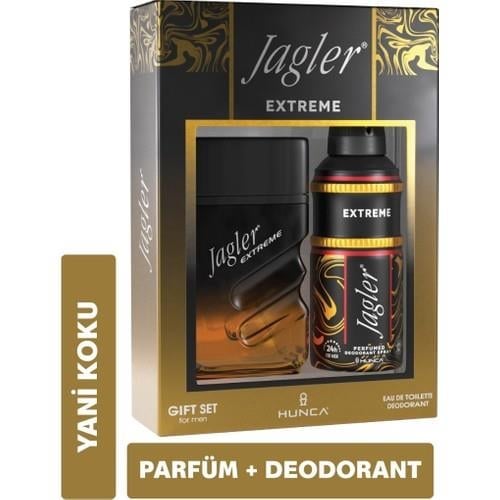 Jagler Extreme Erkek Parfüm Seti (90 Ml Edt + 150 Ml Deodorant)