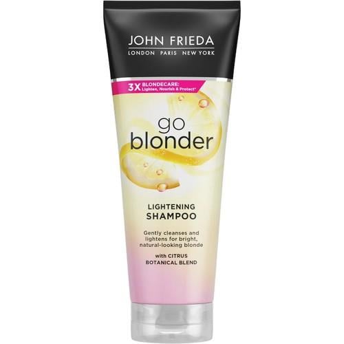 John Frieda Sheer Blonde Sarı Saçlar İçin Işıltı ve Renk Koruma Şampuanı, Amonyak ve Peroksit İçermez, 250 ml