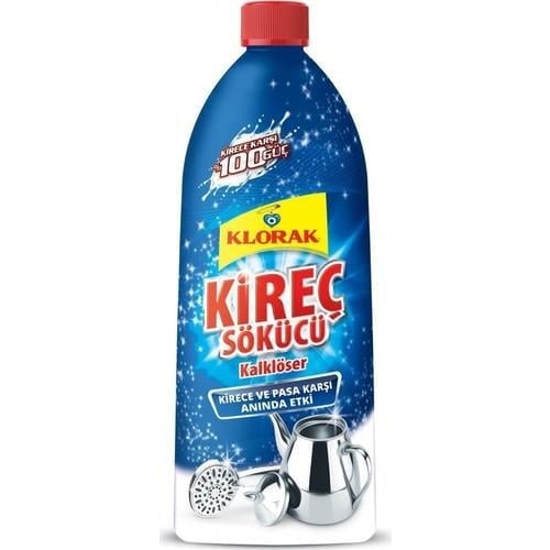 KLORAK Kireç Sökücü 750 ml Konsantre Formül ile Kirece Karşı Güçlü Etki