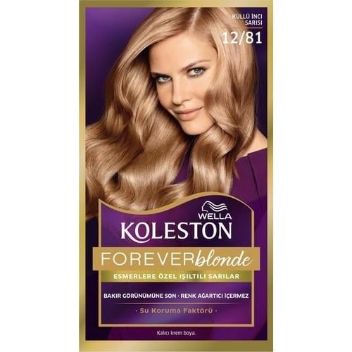 Koleston Kit Saç Boyası 12/81 Küllü Inci Sarısı