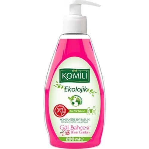 Komili Ekolojik Konsantre Sıvı Sabun Gül 200 ml