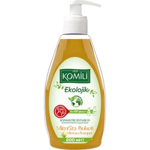 Komili Ekolojik Konsantre Sıvı Sabun Mimoza 200 ml