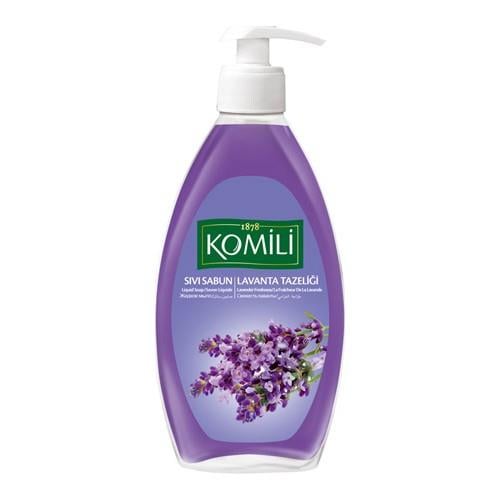 Komili Sıvı Sabun Lavanta Tazeliği Ferahlatıcı Etki 400 ml Yerli Üretim