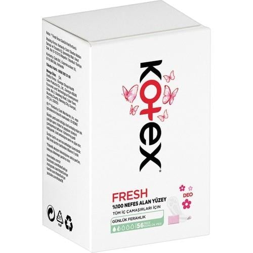 Kotex Ince Çanta Paketleri 56'lı - Parfümlü