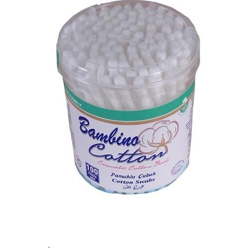 Kulak Temizleme Çubuğu Bambino Cotton B40100 100LÜ
