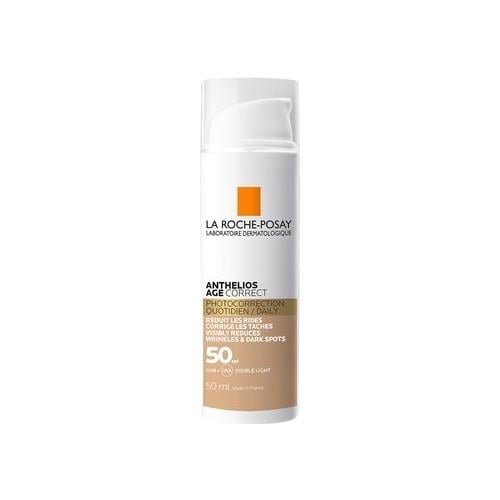 La Roche-Posay Anthelios Age Correct SPF 50+ Light Renkli Güneş Kremi 50 ml