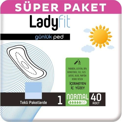 Ladyfit Günlük Ped Normal 40 Ped
