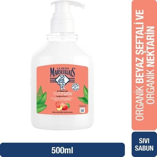 Le Petit Marseillais Lpm Şeftali Nektarin Sıvı Sabun 500 ml