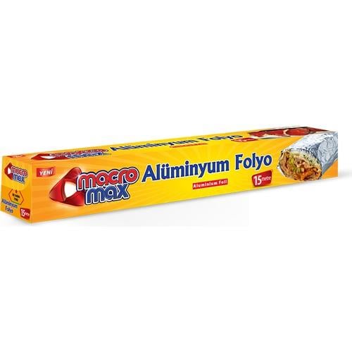 MACROMAX ALÜMİNYUM FOLYO 15 METRE