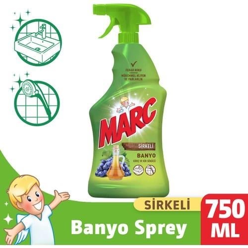 Marc Banyo Yüzey Temizleyici Sprey Sirkeli 750 ml