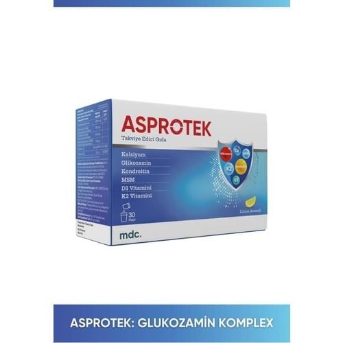 MDC Asprotek (Glukozamin, Kondroitin, Msm, Kalsiyum) 30 Saşe