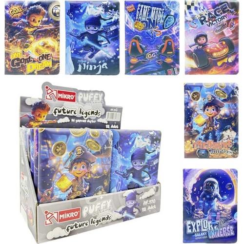 Mikro PF-170 Puffy Future Legends Not Defteri