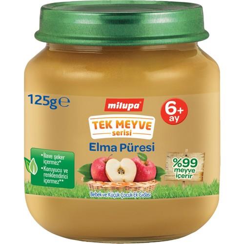 Milupa Elma Püresi Kavanoz 125 g 6+ Ay