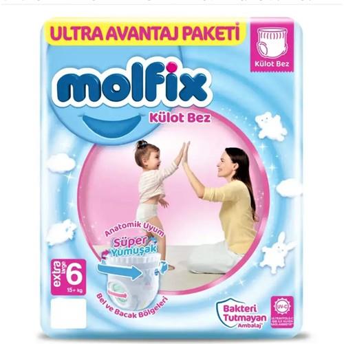 Molfix Külot Bebek Bezi 6 Beden Extra Large 58li Ultra Fırsat Paketi