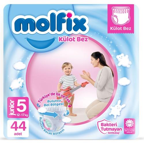 Molfix Külot Bez 5 Beden Junior Aylık Avantaj Paketi 44 Adet