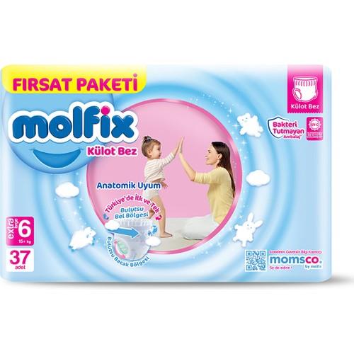 Molfix Külot Bez 6 Beden Extra Large Fırsat Paketi 37 Adet