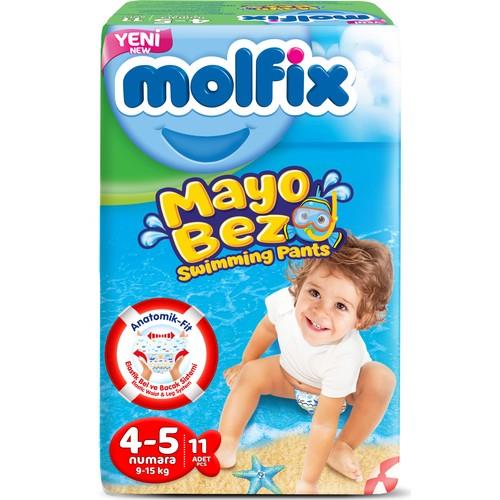 Molfix Mayo Bebek Bezi Swimming Pants 4-5 Beden 11 'li 9-15 kg