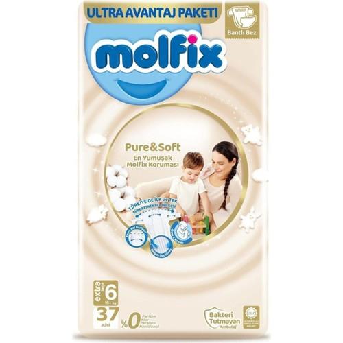 Molfix P&S E.large 6 Beden Fırsat Paketi 37'li