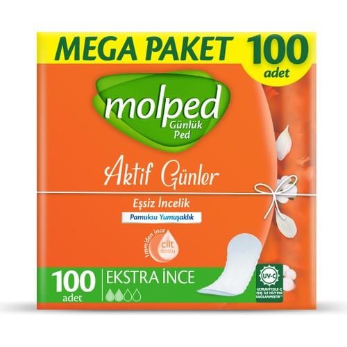 Molped Aktif Günler Günlük Ped 100 Adet