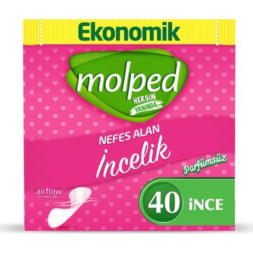 Molped Her Gün Ferahlık Günlük Ped 40'Lı