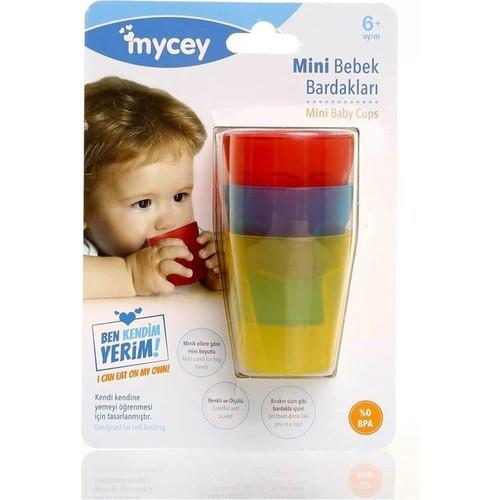 MYCey Mini Bebek Beslenme Bardakları 3 Adet