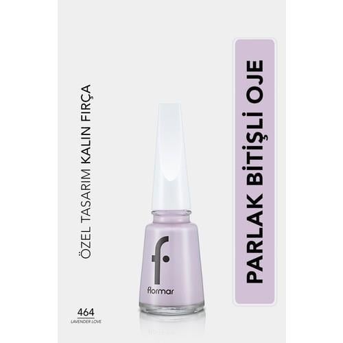 Nail Enamel Yoğun Renk Veren Uzun Süre Kalıcı Parlak Oje (464 Lavender Love) 8682536036184