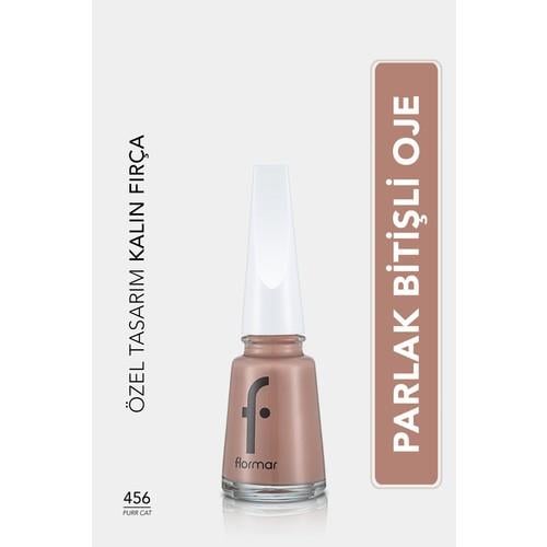 Nail Enamel Yoğun Renk Veren Uzun Süre Kalıcı Parlak Oje (456 Purr Cat) 8682536036160