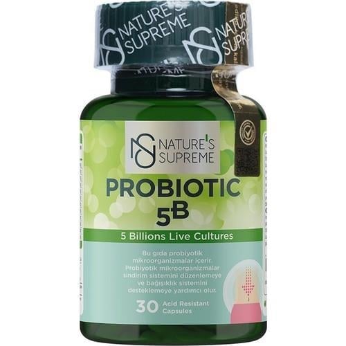 Nature's Supreme Probiotic 5B 30 Kapsül