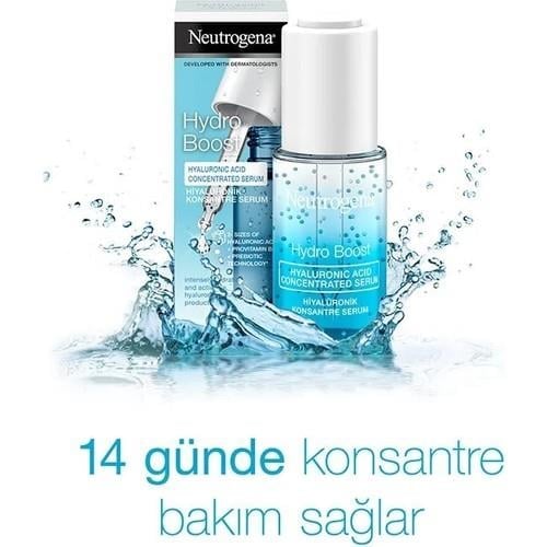 Neutrogena Hydro Boost Serum Hyaluronik Asit İçeren Nemlendirici 15 ml Karma Ciltler İçin