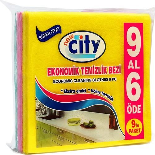 New City Ekonomik Temizlik Bezi 6+3