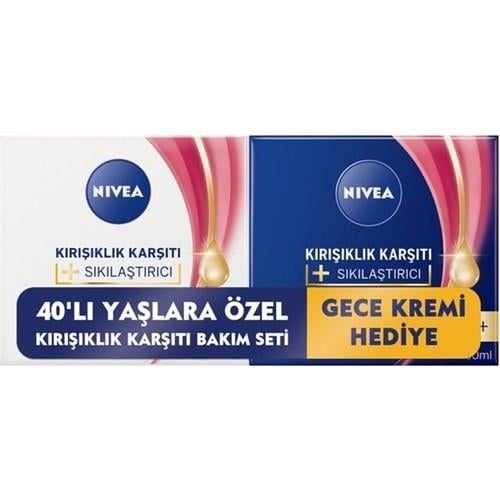 Nivea  40+ Yaş Gündüz+Gece Kremi Set