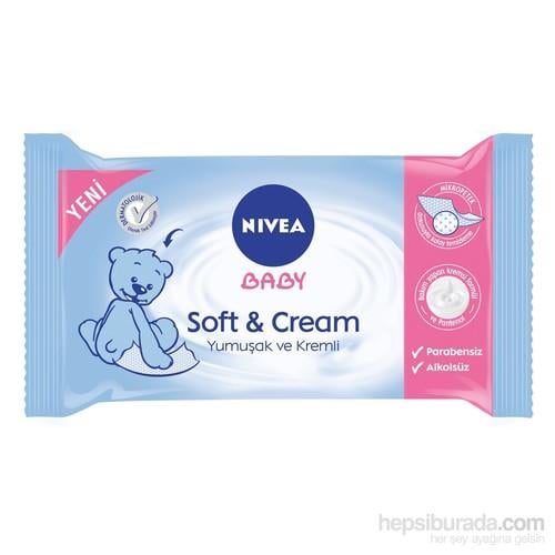 NIVEA Baby Soft & Cream Islak Temizleme Mendili / 56 Yaprak