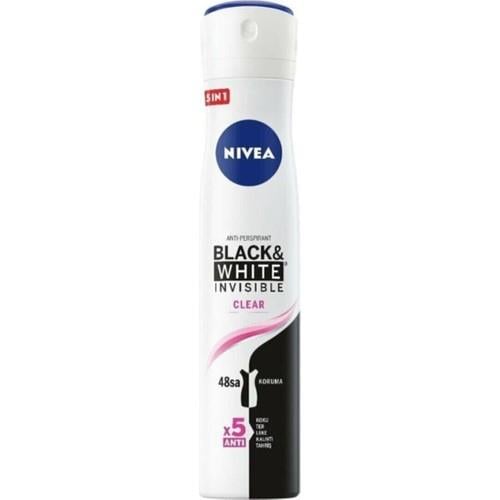 Nivea B&w Clear Kadın Deodorant 200 ml 4005900034847