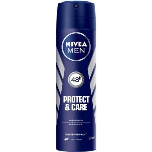 Nivea Deo Men Protect&care 150 ml 48H %0 Alkol Anti-Iritasyon