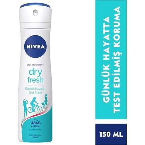 Nivea Dry Fresh Kadın Sprey Deodorant 150 Ml