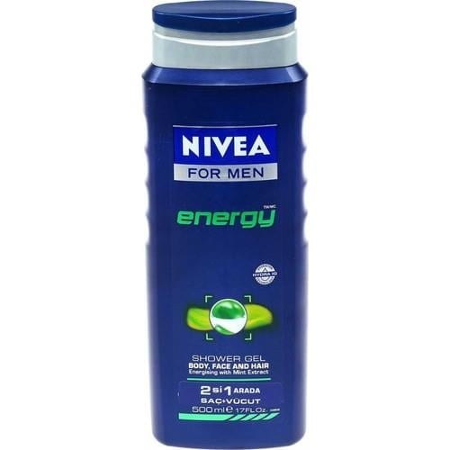 Nivea Formen Shower Gel Energy 2Si1 Arada 500Ml