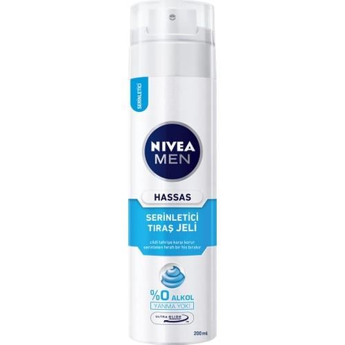 Nivea Hassas Serinletici Tıraş Jeli 200Ml