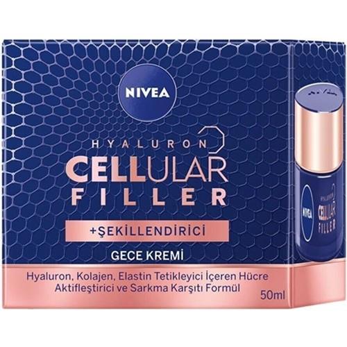 Nivea Hyaluron Cellular Filler Şekillendirici Gece Kremi 50ML